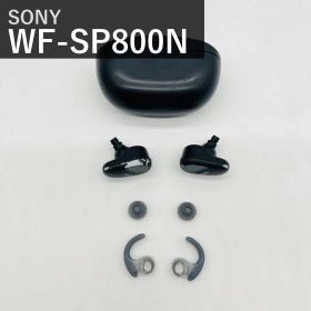 ソニー SONY 完全ワイヤレスイヤホン WF-SP800N ブラック Bluetooth ノイズキャンセリング 左右分離型 IP55 防水防塵 EXTRA BASS 重低音 360 Reality Audio認定 スポーツ 2020年モデル 国内正規品