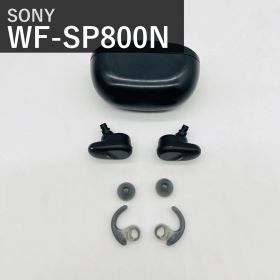 SONY ソニー 完全ワイヤレスイヤホン WF-SP800N ブラック 黒 Bluetooth ノイズキャンセリング 左右分離型 IP55 防水防塵 重低音 EXTRA BASS 外音取り込み 360 Reality Audio認定 スポーツ 2020年モデル