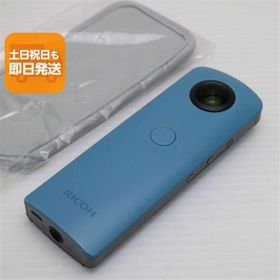 超美品 RICOH THETA SC Blue 即日発送 コンデジ RICOH 本体 あすつく 土日祝発送OK