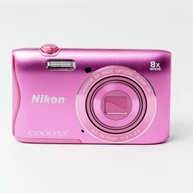 Nikon COOLPIX S3700 ピンク 光学8倍ズーム 2005万画素 S3700PK #16007