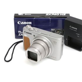 【全額返金保証】美品｜キヤノン PowerShot SX740 HS [シルバー] CA01-B7179-2Q3