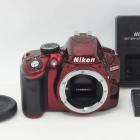 Nikon ニコン D3200 ボディ デジタル一眼レフカメラ レッド 260917n