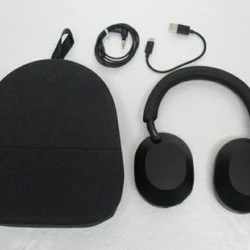 【中古品】 SONY WH-1000XM5 ソニー ワイヤレスヘッドホン ノイズキャンセリングステレオヘッドセット ブラック 送料無料！