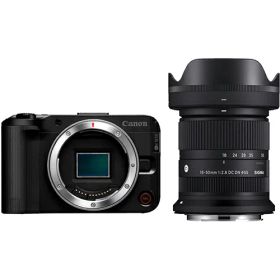 CANON(キヤノン) 【セット 明るくコンパクトな万能ズーム ズームレンズ1本】EOS R50 V ボディ＋シグマ18-50mm F2.8セット