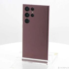 ソフマップ 〔中古品〕 Galaxy S22 Ultra 256GB バーガンディ SCG14 au SIMフリー【258】