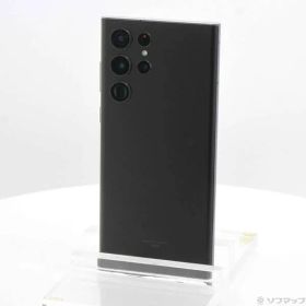 ソフマップ 〔中古品〕 Galaxy S22 Ultra 256GB ファントムブラック SCG14 au SIMフリー【258】