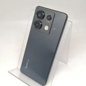 【中古】Xiaomi au 【SIMフリー】 Redmi Note 13 Pro 5G ミッドナイトブラック 8GB 256GB XIG05【日本橋3】保証期間１ヶ月【ランクB】