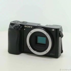 【中古】SONY(ソニー) α6000 ボディ ブラック ILCE-6000 【297-ud】