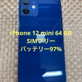 iPhone 12 mini 64 GB ブルーSIMフリー【6140】