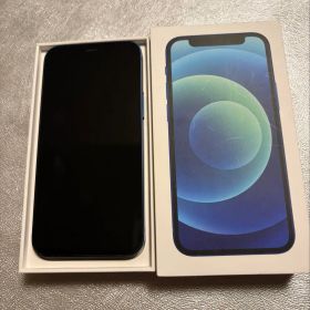 iPhone12mini本体 64GBブルー SIMフリー 充電ケーブル付