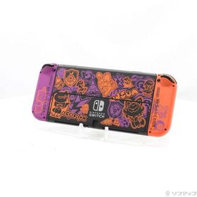 【中古】Nintendo(任天堂) Nintendo Switch 有機ELモデル スカーレット・バイオレットエディション 【297-ud】