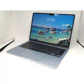 【中古】Apple MacBook Air 13インチ (M4,2025) M4(CPU:10C/GPU:8C) 16GB/256GB スカイブルー MC6T4J/A【東池袋1丁目】保証期間1ヶ月【ランクA】