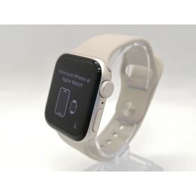 【中古】Apple Apple Watch SE2 40mm GPS スターライトアルミニウムケース/スターライトスポーツバンド MNJP3J/A【広島本通】保証期間1ヶ月【ランクA】