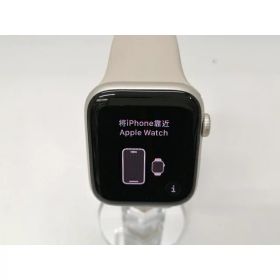 【中古】Apple Apple Watch SE2 44mm GPS スターライトアルミニウムケース/スターライトスポーツバンド MNJX3J/A【なんば】保証期間1ヶ月【ランクB】