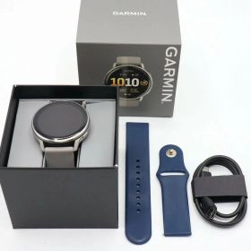 【お買い物マラソン限定クーポン】【美品】GARMIN Venu 4 45mm 010-03014-31 Silver/Gray スマートウォッチ ガーミン ヴェニュー 本体 【中古】