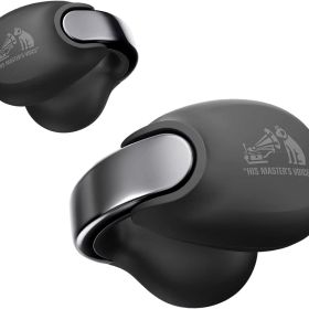 JVCケンウッド Victor HA-NP1T-B ワイヤレスイヤホン Bluetooth Ver.5.3 オープンイヤー イヤーカフ アプリ対応 マルチポイント 合計24時間再生 マイク付き 小型 軽量 防水 コールブラック
