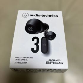 【新品・未開封】audio-technica ATH-CKS30TW+ BK
