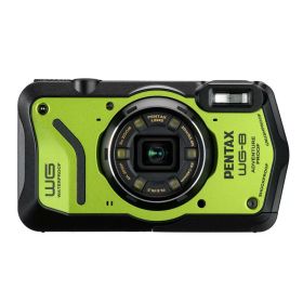 【中古】PENTAX PENTAX WG-8 グリーン 防水・防塵デジタルカメラ 1500