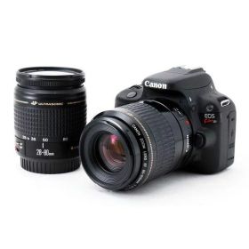 【中古】 キヤノン Canon EOS Kiss X7 ダブルズームセット 美品 当店保証30日間 人気 ミラーレス 一眼レフ 交換レンズ カメラ