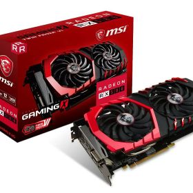 【中古】【非常に良い】MSI Radeon RX 580 GAMING X 8G グラフィックスボード VD6329