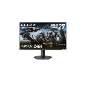REGZA ゲーミングモニター 27インチ WQHD 240Hz モンスターハンターワイルズ推奨画質 1ms(GTG) HDR10 Fast IPSパネル Adaptive Sync HDMI対応 RM-G276N