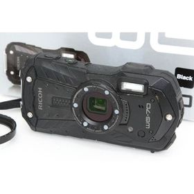 【全額返金保証】並品｜リコー RICOH WG-70 [ブラック] CA01-R7127-2P3