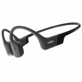 【返品OK!条件付】Shokz 骨伝導イヤホン OpenRun マイク対応 Bluetooth ワイヤレスイヤホン SKZ-EP-000003 ブラック【KK9N0D18P】【80サイズ】