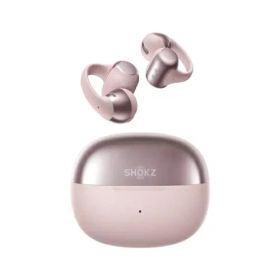 【エントリーで最大2万ポイント当たる｜9/25まで】 SHOKZ｜ショックス 完全ワイヤレスイヤホン OpenDots ONE ピンク SKZ-EP-000059 [ワイヤレス(左右分離) /イヤーカフ型]