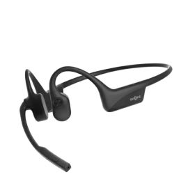 【エントリーで最大2万ポイント当たる｜9/25まで】 SHOKZ｜ショックス ブルートゥースイヤホン 耳かけ型 骨伝導 OpenComm2(2025) Black SKZ-EP-000039 [骨伝導型 /Bluetooth対応]