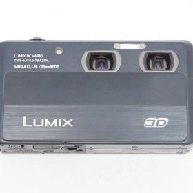 【中古】パナソニック デジタルカメラ ルミックス 3D1 光学4倍 ブラック DMC-3D1-K