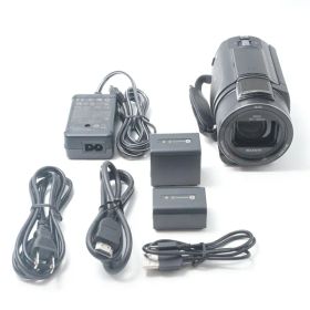 ソニー SONY FDR-AX45A B Handycam [美品-]
