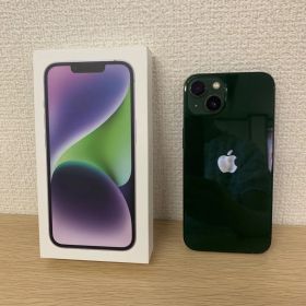 ！【初期化・通電動作確認済】iPhone 13 グリーン 128GB SIMフリー 本体 箱付き【スマホ・パソコン1】【1】