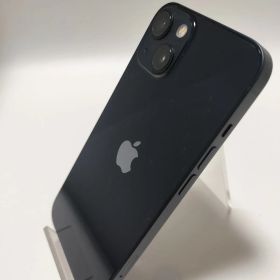 iPhone13 128GB 新品バッテリー100％ SIMフリー 整備保証付き 本体 中古 ミッドナイト 目立った傷や汚れなし【732】