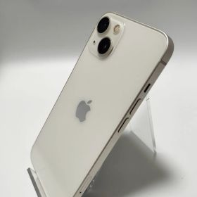 iPhone13 128GB 新品バッテリー100% SIMフリー 保証付き 本体 中古 スターライト やや傷や汚れあり