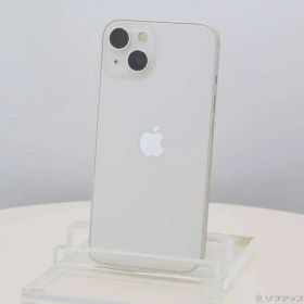 ソフマップ 〔中古品〕 iPhone13 128GB スターライト MLND3J／A SIMフリー【349】