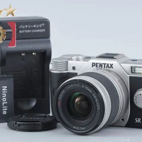 【中古】PENTAX ペンタックス Q10 ズームレンズキット シルバー シャッター回数僅少