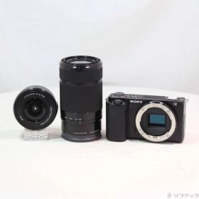 ソフマップ 〔中古品〕 VLOGCAM ZV-E10Y ダブルズームレンズキット ブラック【276】