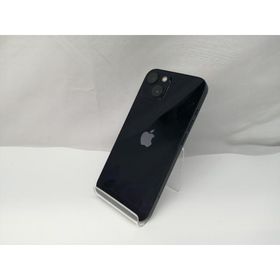 【中古】Apple au 【SIMフリー】 iPhone 13 128GB ミッドナイト MLNC3J/A【札幌】保証期間１ヶ月【ランクC】