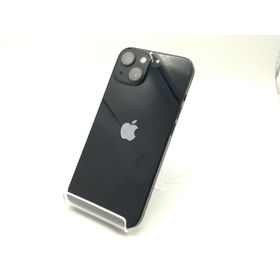 【中古】Apple UQmobile 【SIMフリー】 iPhone 13 128GB ミッドナイト MLNC3J/A【広島】保証期間１ヶ月【ランクC】