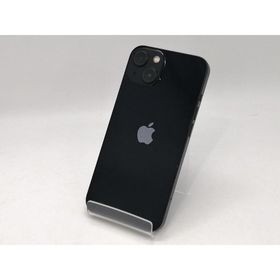 【中古】Apple au 【SIMフリー】 iPhone 13 128GB ミッドナイト MLNC3J/A【浜松駅前】保証期間１ヶ月【ランクC】