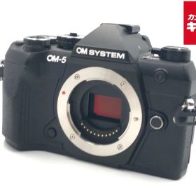 【中古】 【美品】 OM SYSTEM OM-5 Mark II ボディ ブラック
