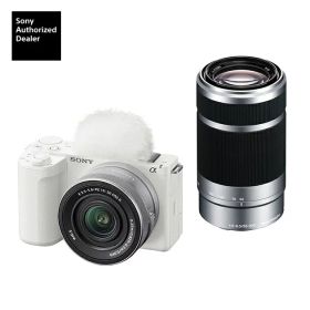 [新品]SONY ソニー VLOGCAM ZV-E10 II ダブルズームレンズキット ホワイト ZV-E10M2X W（キャンペーン対象商品）