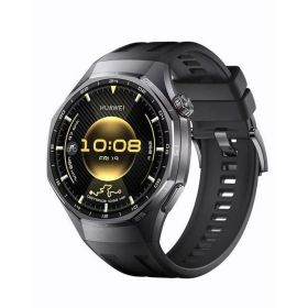 ファーウェイ スマートウォッチ HUAWEI WATCH GT6 Pro ブラック 46mm スマートウォッチ 最大21日間駆動 GPS 腕時計
