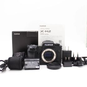ショット数32050！■良品■ FUJIFILM X ミラーレス一眼デジタルカメラ X-H2 ボディ ブラック ♯14819