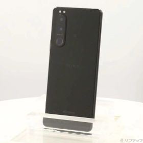 【中古】SONY(ソニー) Xperia 5 III 128GB フロストブラック SO-53B docomo SIMフリー 【262-ud】