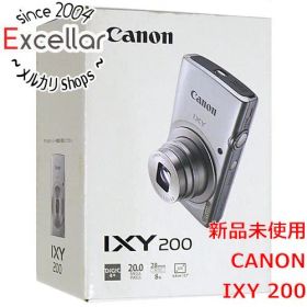 [bn:7] Canon製 コンパクトデジタルカメラ IXY200(SL) シルバー 2000万画素