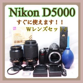 ✨Nikon D5000✨バリアングル液晶❤️1230万画素♪初心者向け