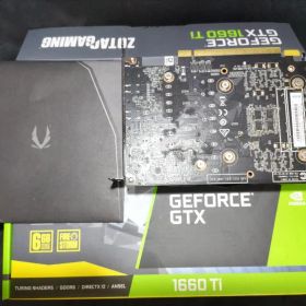 ZOTAC GAMING GeForce GTX 1660 Ti 6GB 箱付き