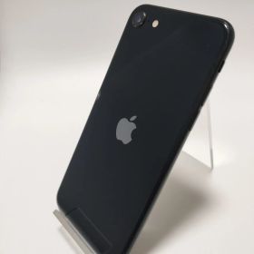 iPhoneSE3 64GB バッテリー85％ SIMフリー 本体 中古 ミッドナイト ジャンク 背面ひび