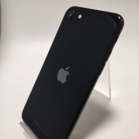 iPhoneSE3 128GB バッテリー80％ SIMフリー 本体 中古 ミッドナイト ジャンク 背面傷